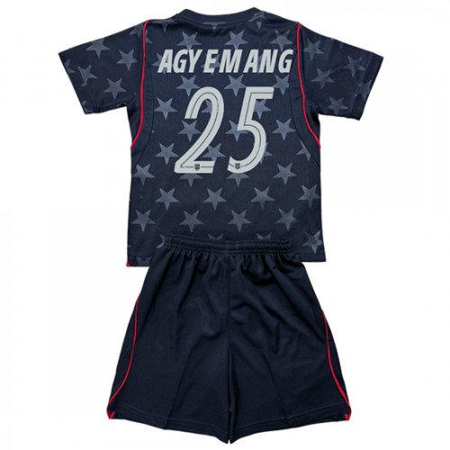 Förenta stater Patrick Agyemang #25 Replika Bortatröja Barn VM 2026 Kortärmad (+ Korta byxor)